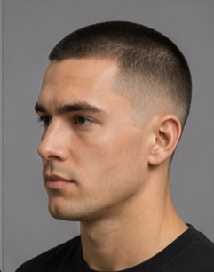 Clean Buzz Cut Barbershop
