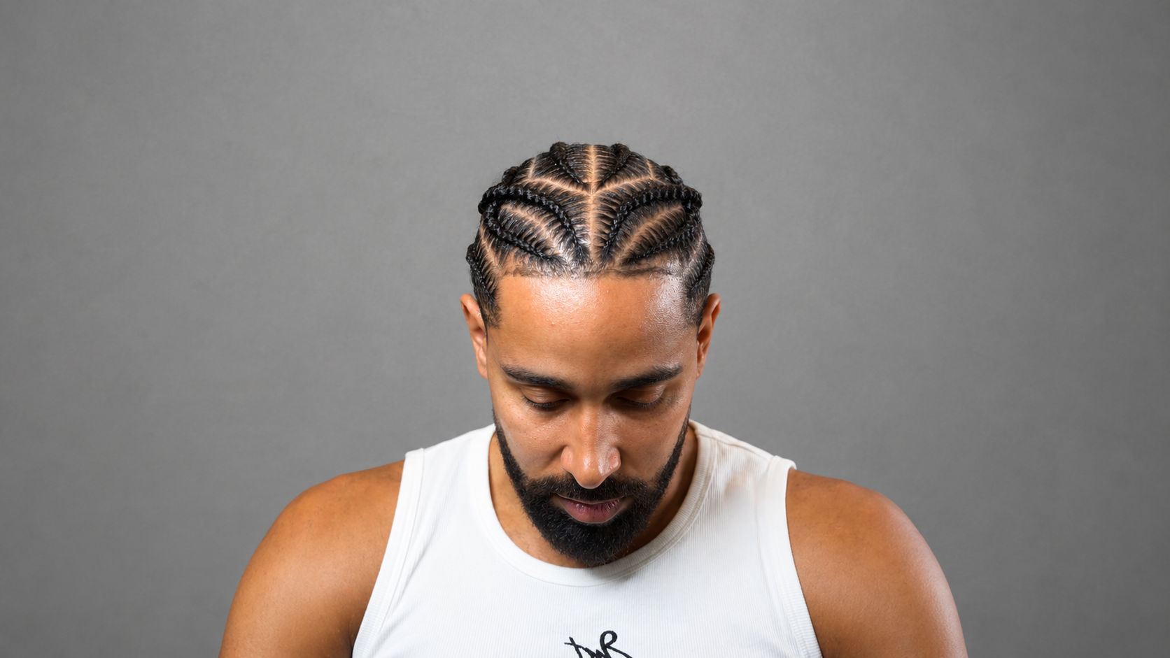 Creative Design Braids for Men