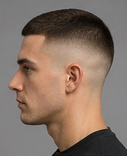 Mid Skin Fade Haircut