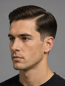 Classic Slick Back Hairstyle